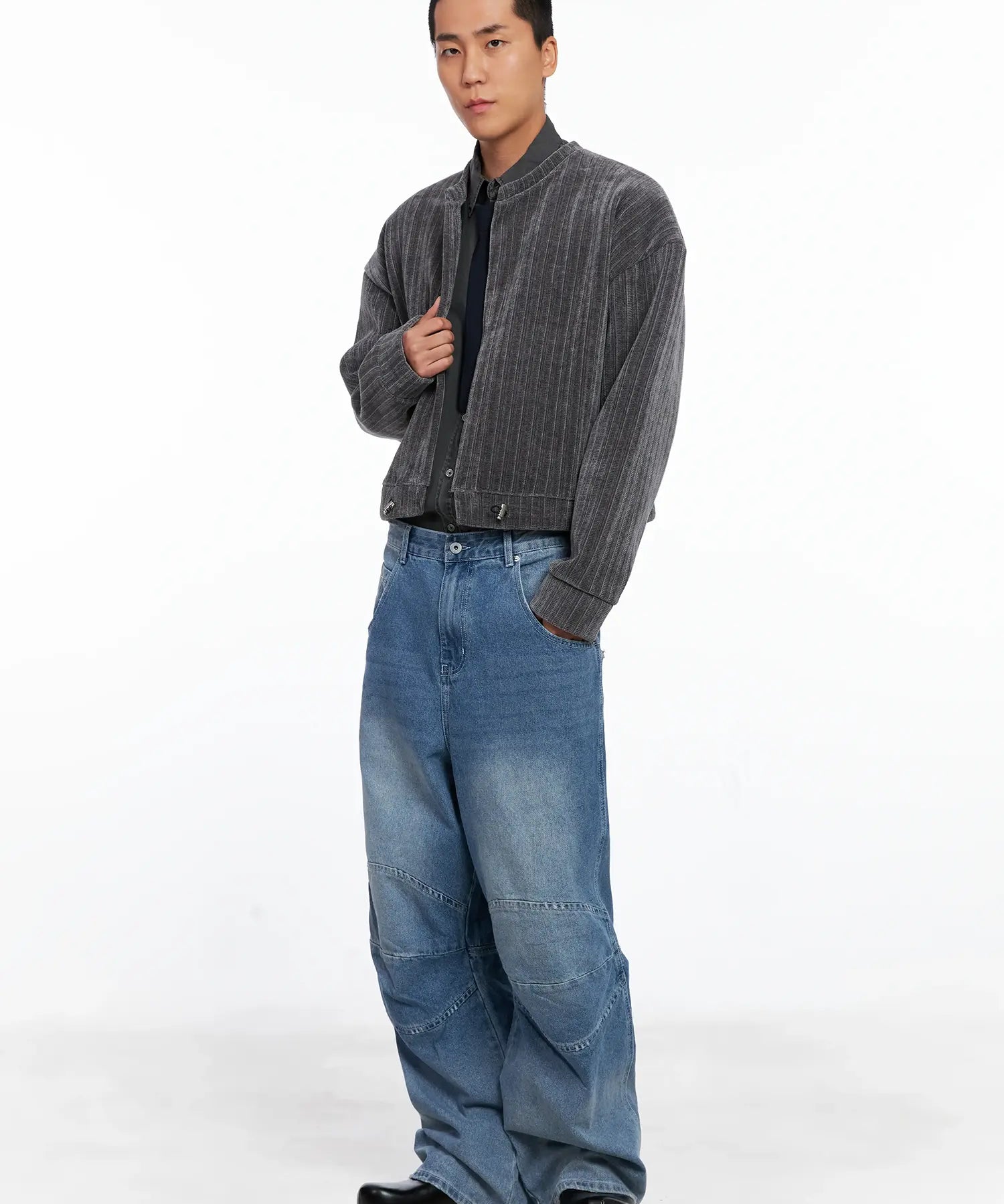 Benedikt - Muška baršunasta kratka jakna