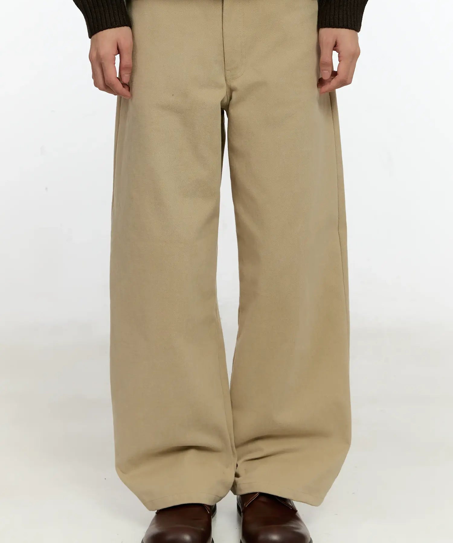 Filip - Muške klasične široke pamučne hlače