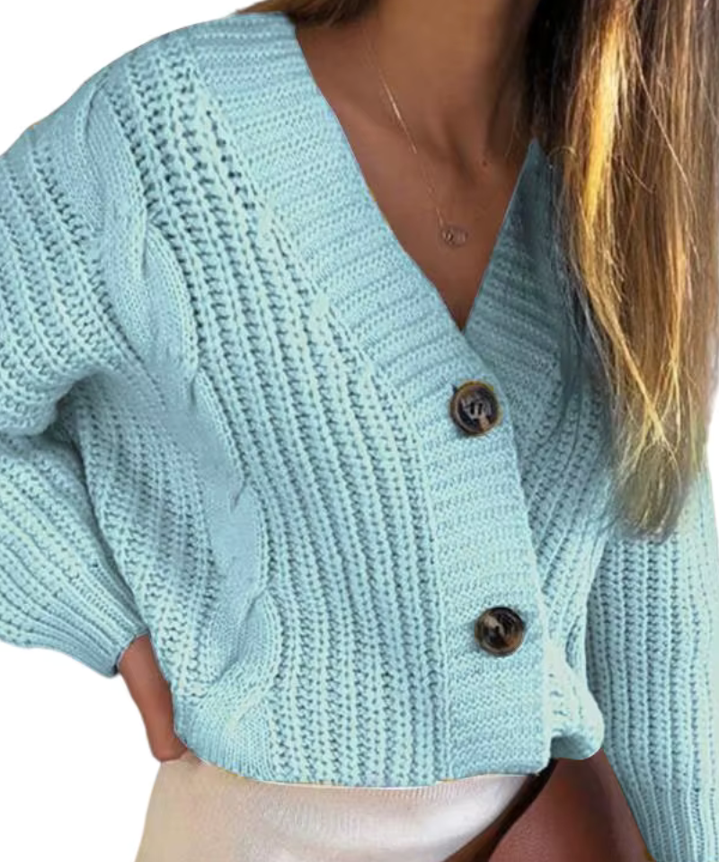 Danica – mekan, voluminuzan kardigan u trendu