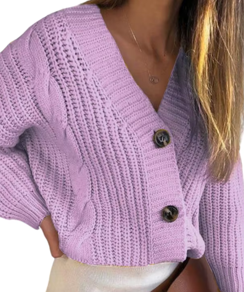 Danica – mekan, voluminuzan kardigan u trendu