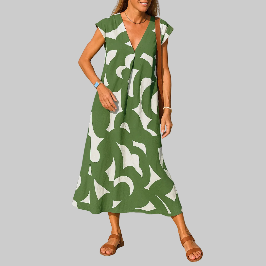 Amela – Luksuzna lagana haljina koja spaja feminitet i svakodnevnu eleganciju