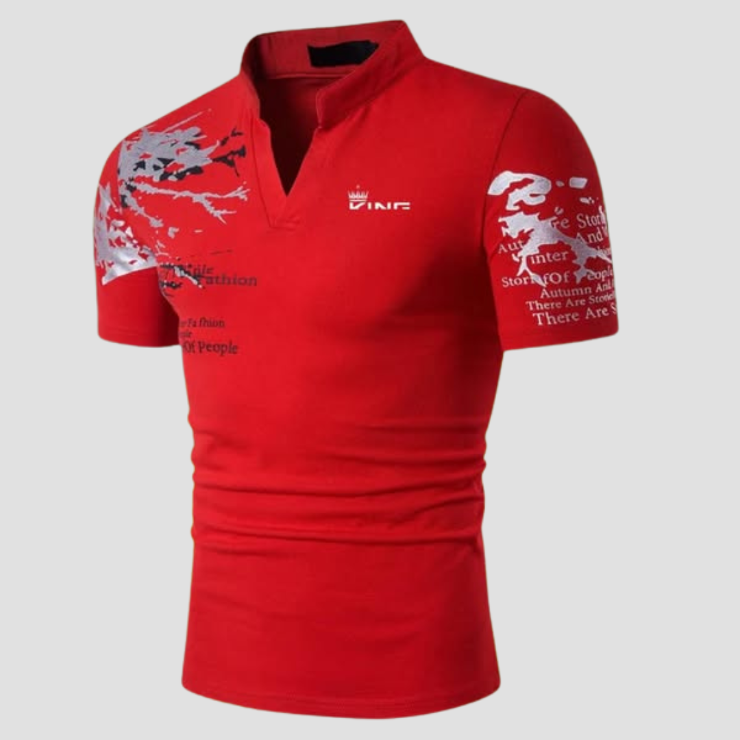 3 - Muška polo majica s grafičkim printom