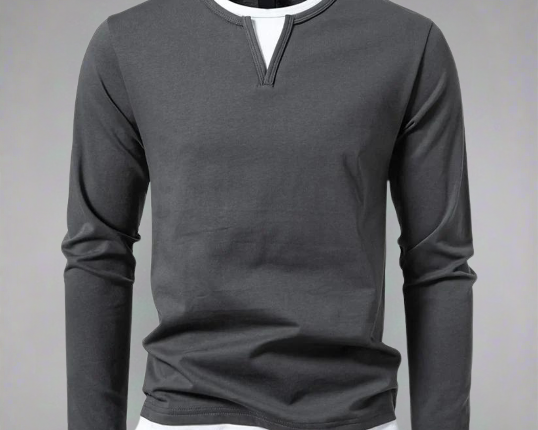 Borna – pulover s dugim rukavima za diskretnu, mušku eleganciju