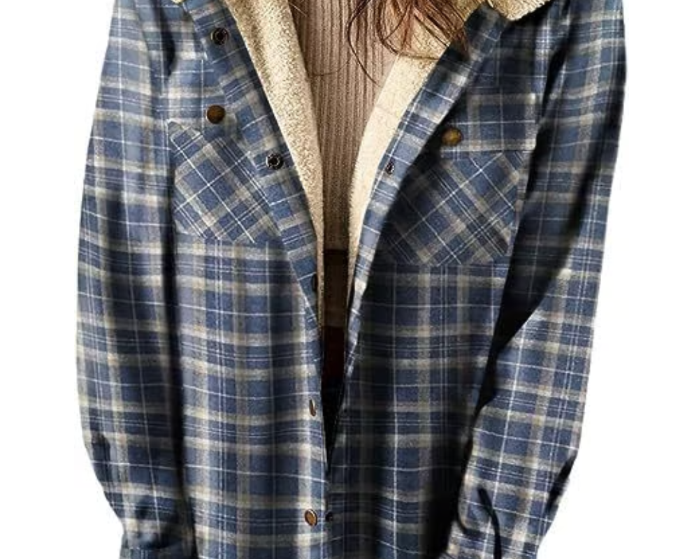 Ena – Amira jakna s kapuljačom i vječnim karo uzorkom