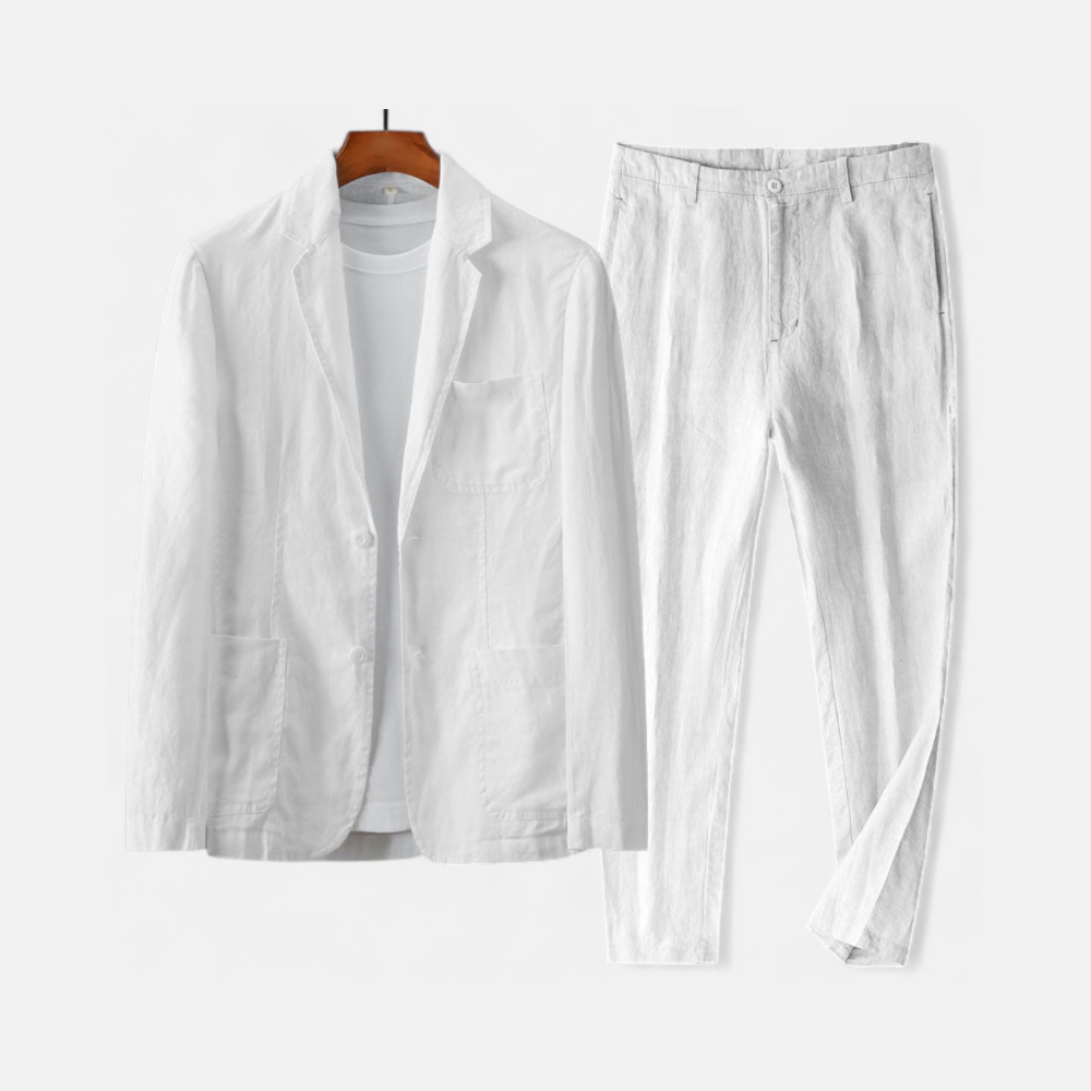 6 – Laneni set – Prozračna elegancija za ljetne dane