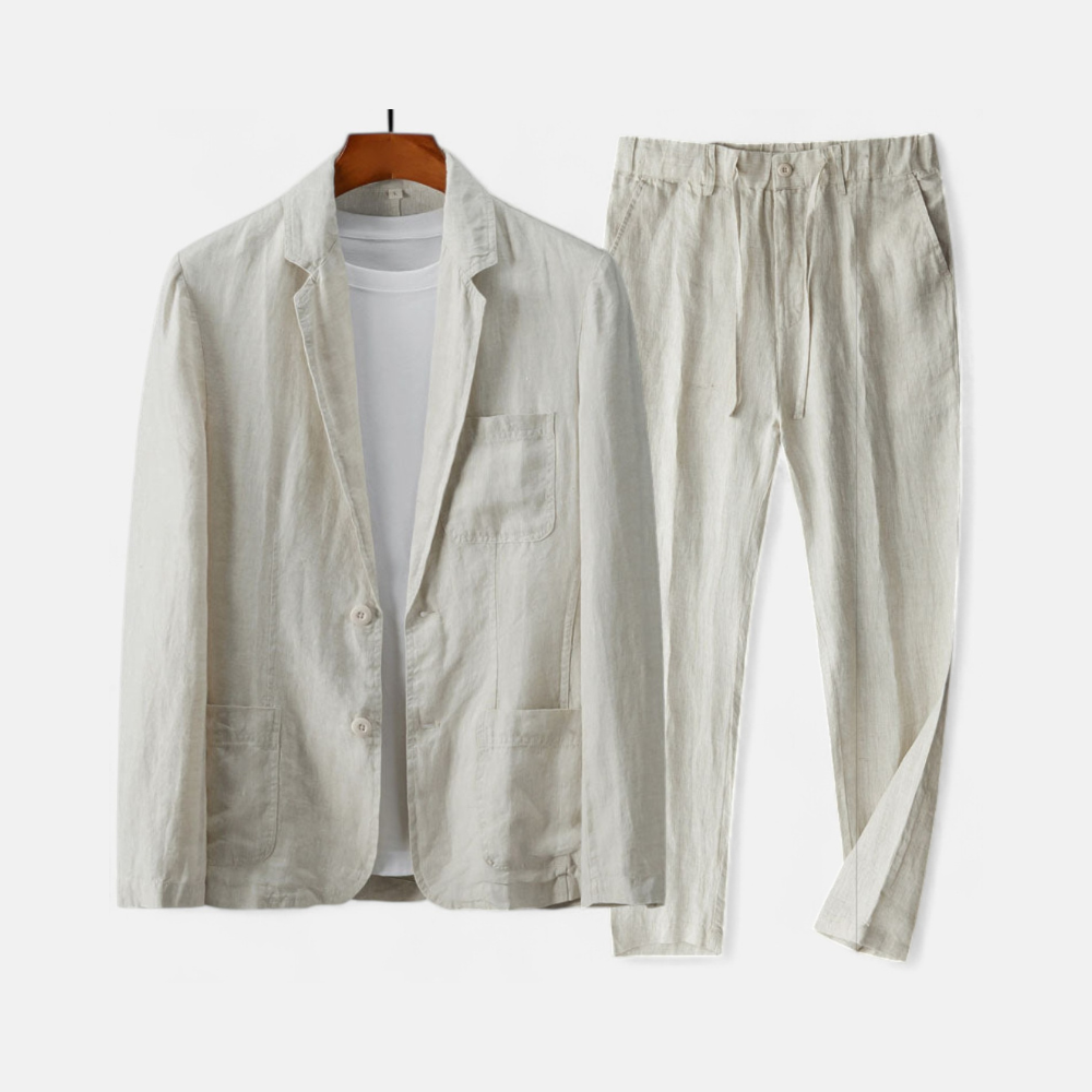 6 – Laneni set – Prozračna elegancija za ljetne dane