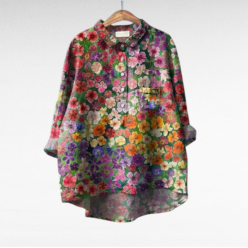 Kristina-Marija - Elegantna Vintage Bluza