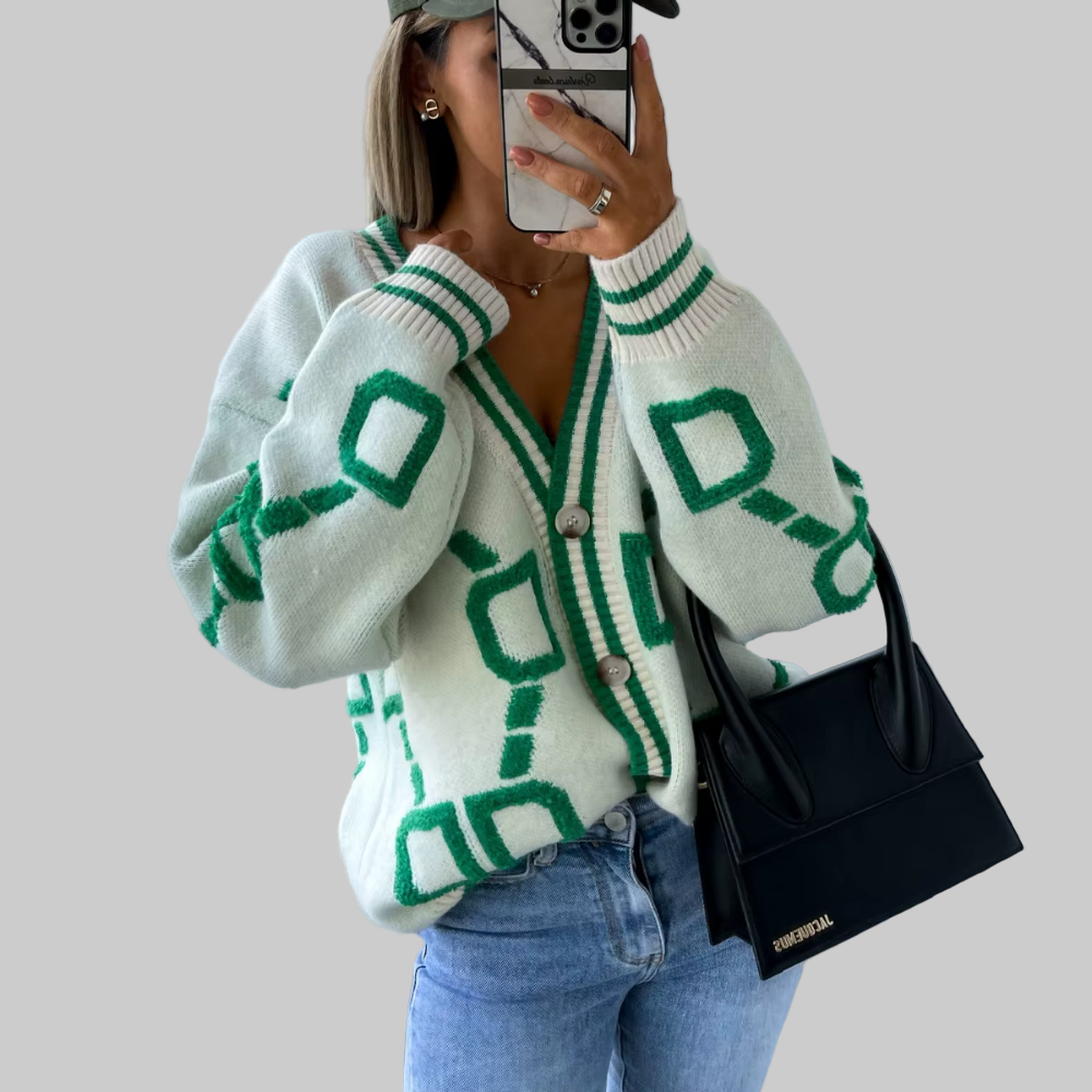 Donatela – oversize pleteni kardigan za opušten, ali upečatljiv stil