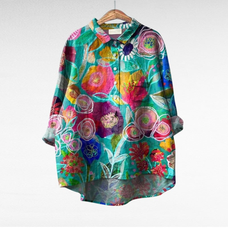 Kristina-Marija - Elegantna Vintage Bluza