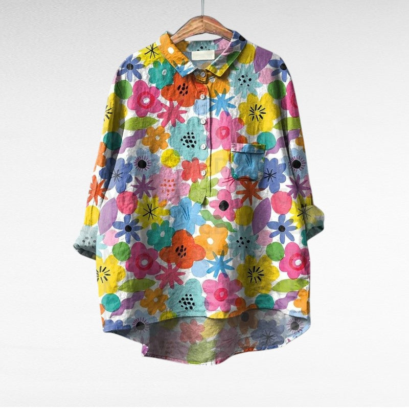 Kristina-Marija - Elegantna Vintage Bluza