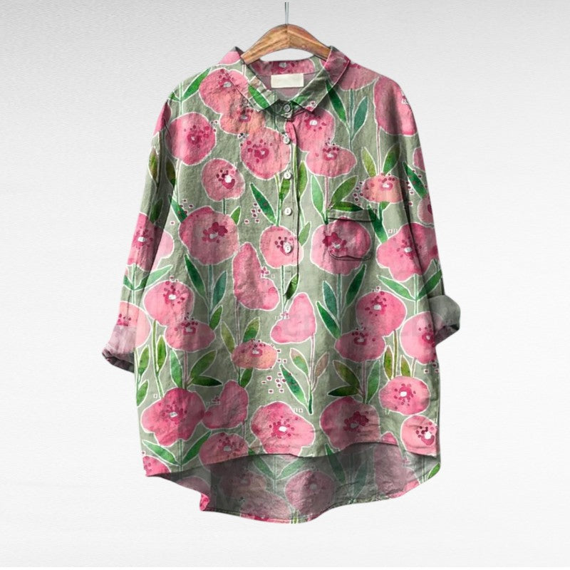 Kristina-Marija - Elegantna Vintage Bluza