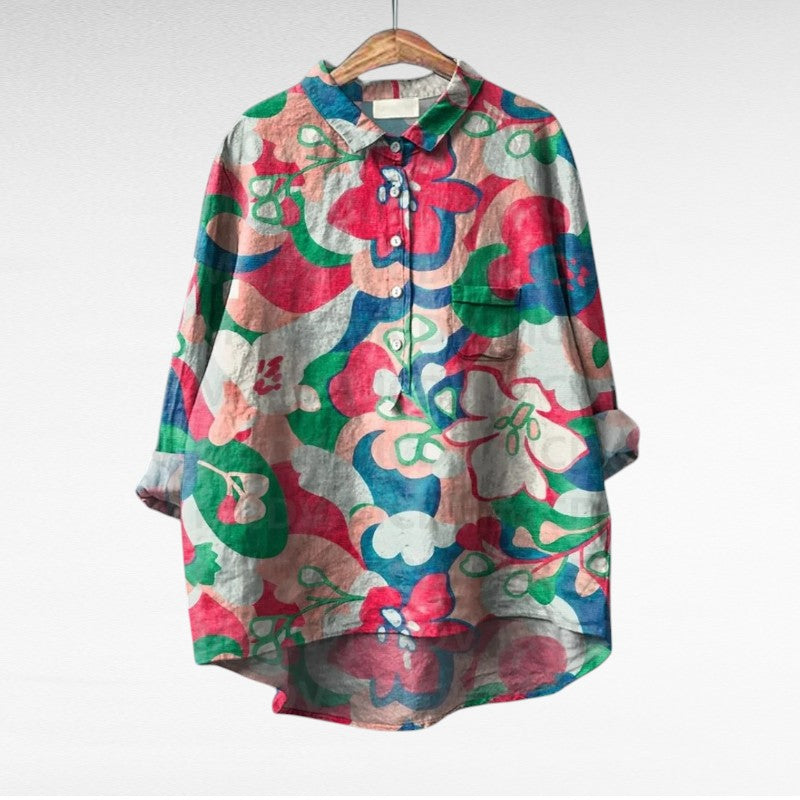 Kristina-Marija - Elegantna Vintage Bluza