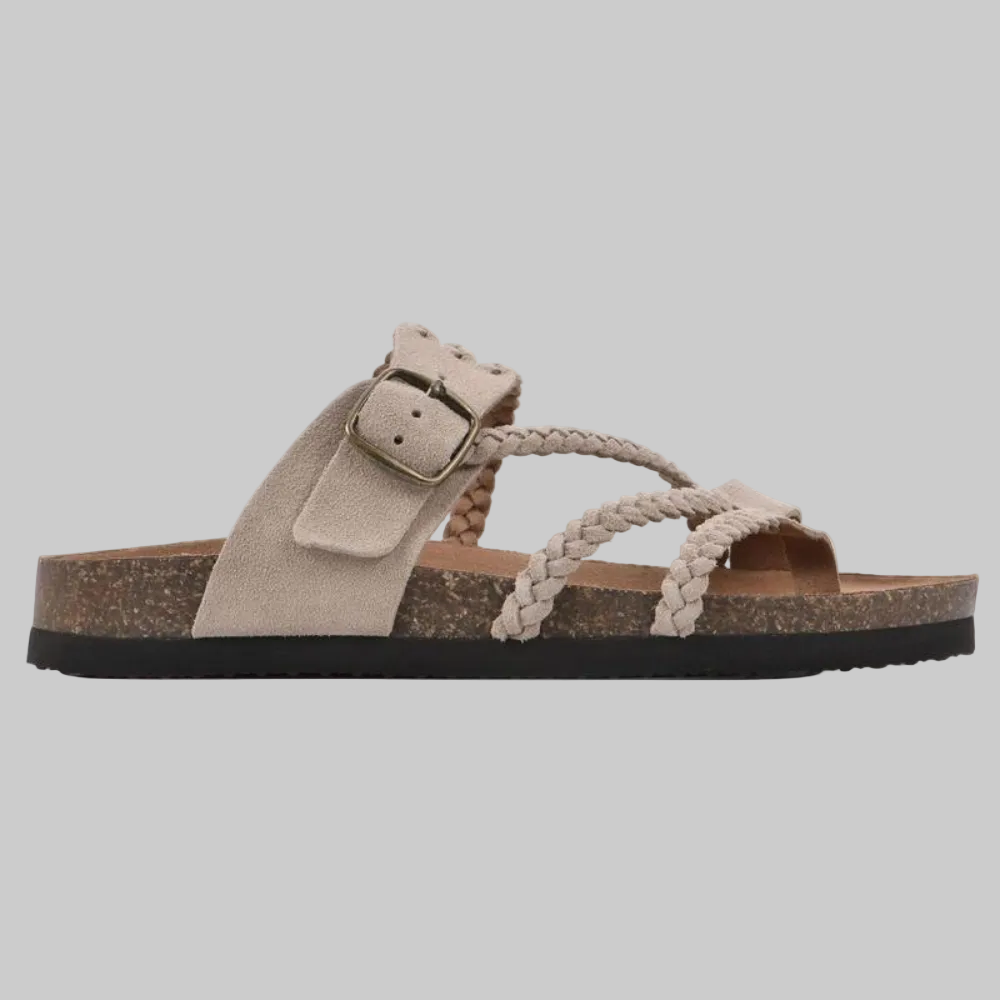 8 - Pletene korke sandale