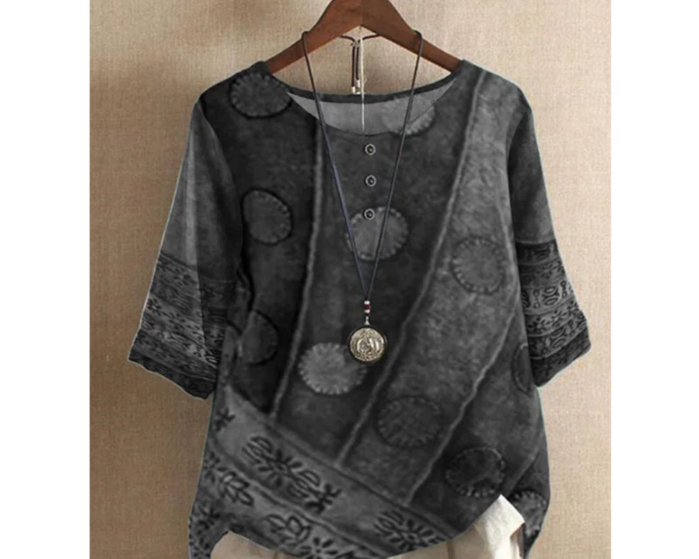 Elaida – Ležerna i šarena boho bluzica