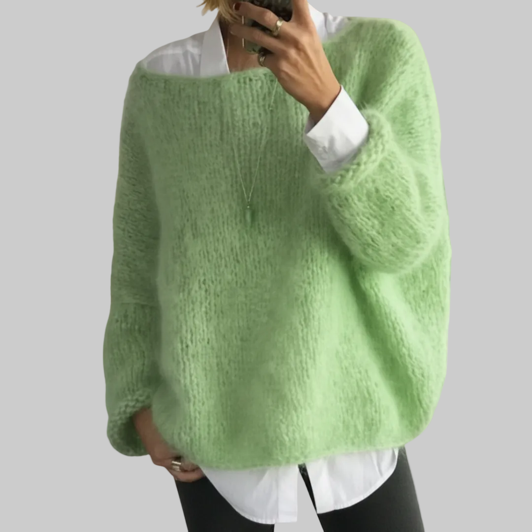 Albina – mekani pleteni pulover za bezvremenski stil i udobnost