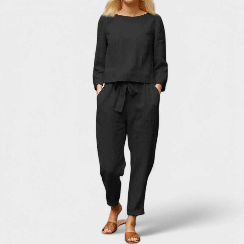 2 – Elegantni set od 100% lana za savršeno ljetno osvježenje