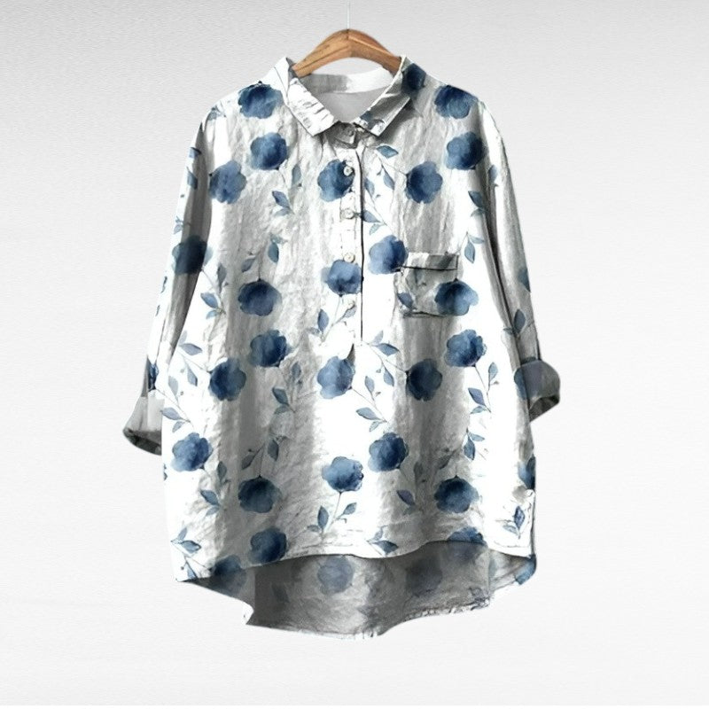 Kristina - Elegantna Vintage Bluza