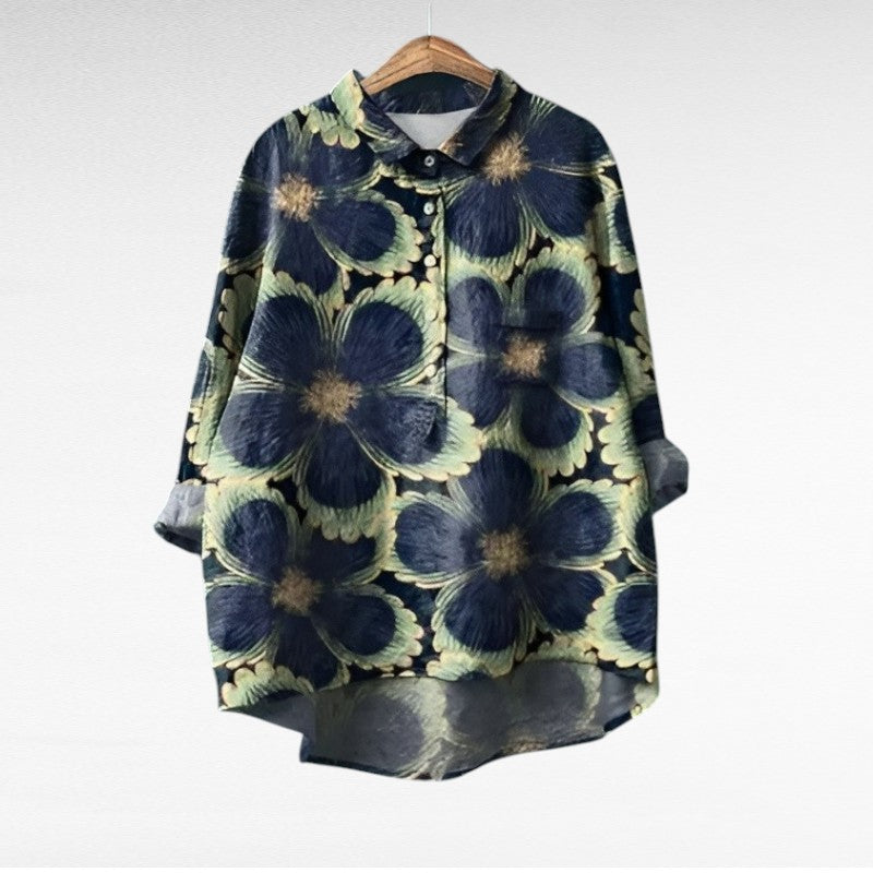 Kristina - Elegantna Vintage Bluza