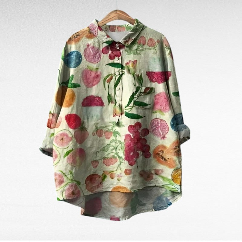 Kristina - Elegantna Vintage Bluza