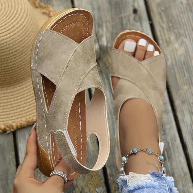 Ines - Ortopedske Sandale na Petu