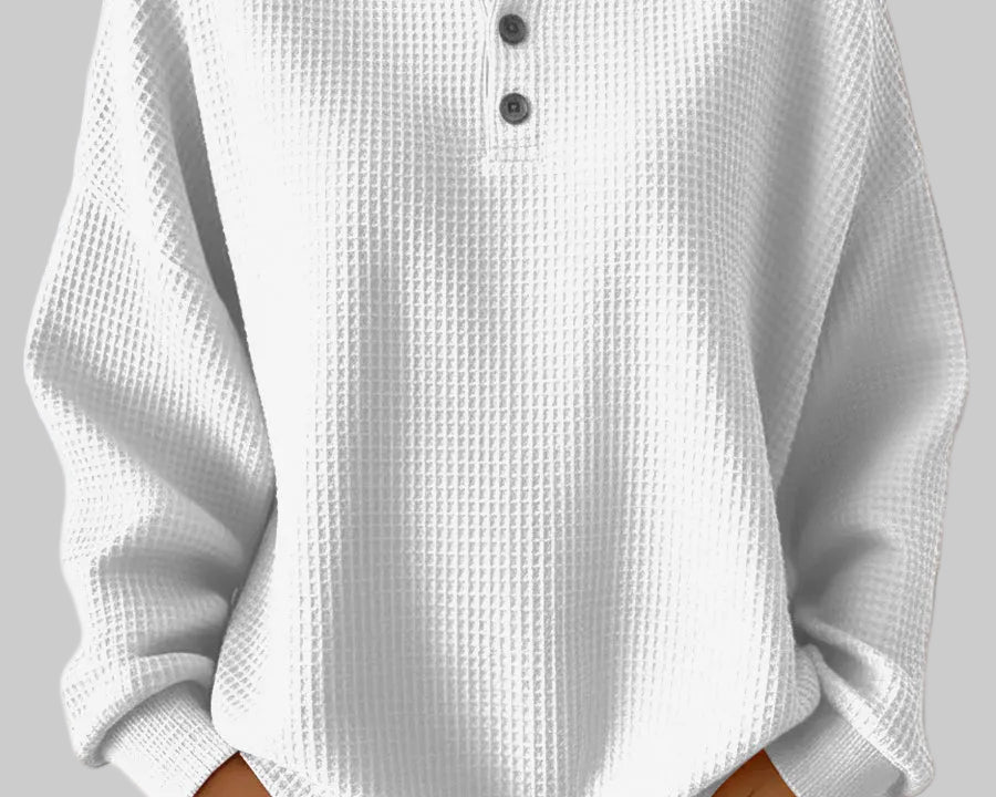 Alea – ležerna vafl majica za toplu, svakodnevnu eleganciju