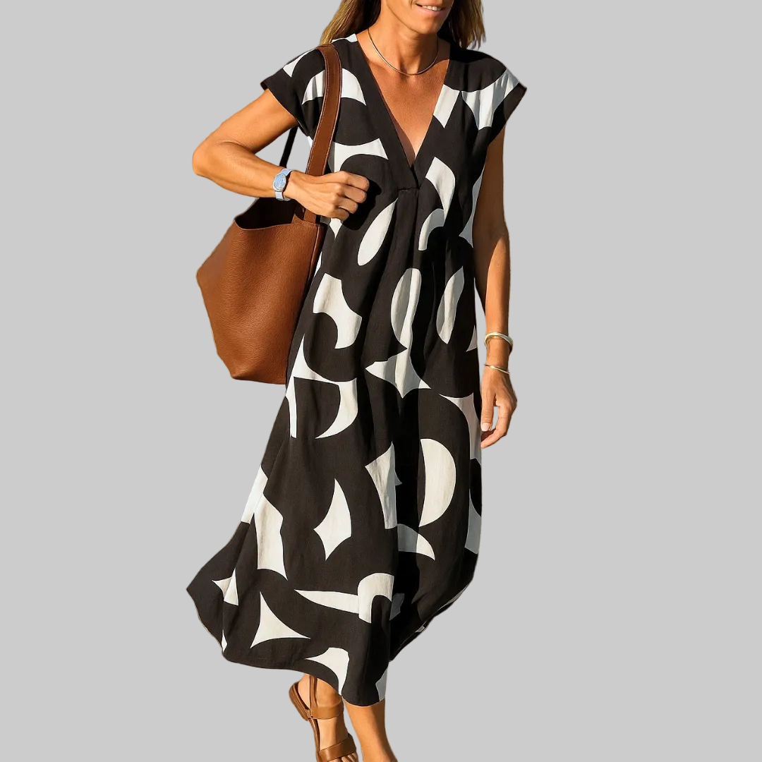 Amela – Luksuzna lagana haljina koja spaja feminitet i svakodnevnu eleganciju