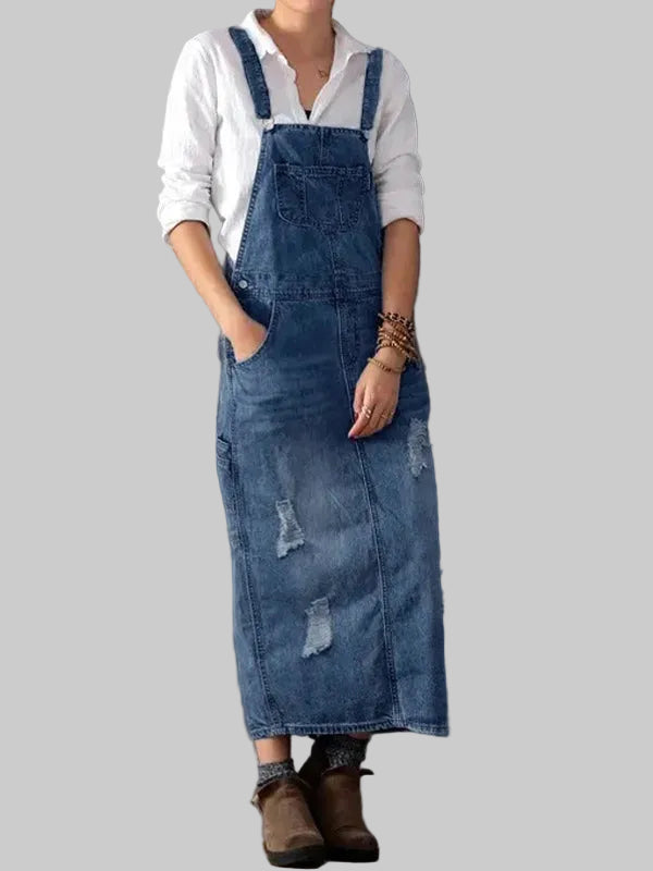 116 – Stylish traper haljina s vintage efektom