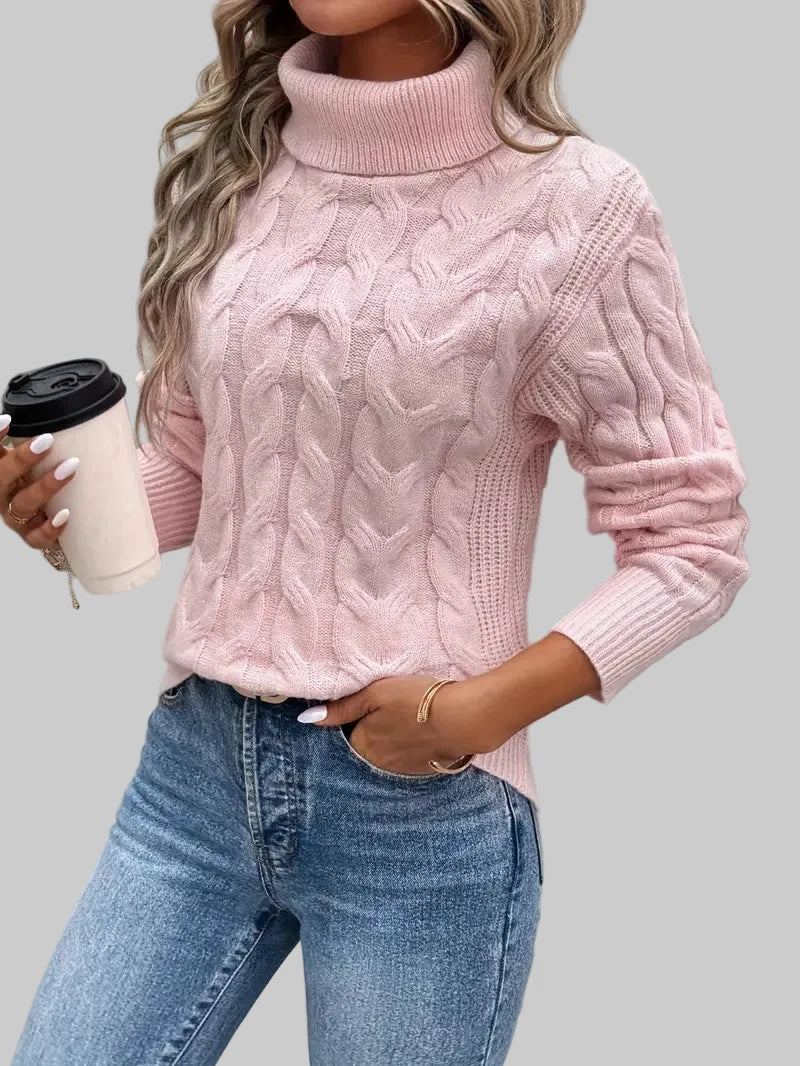 Arijana – Pletena polo majica za elegantnu toplinu