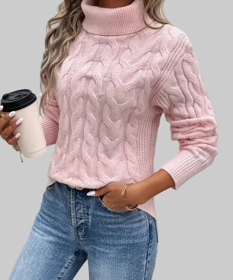 Arijana – Pletena polo majica za elegantnu toplinu