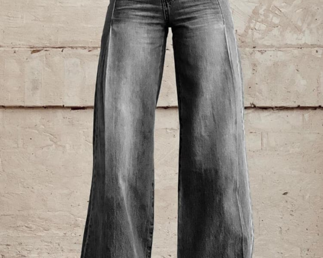 Arijana - Klasične Hlače Širokih Nogavica