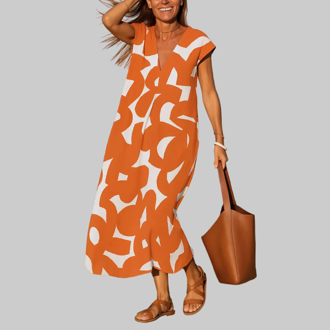 Amela – Luksuzna lagana haljina koja spaja feminitet i svakodnevnu eleganciju