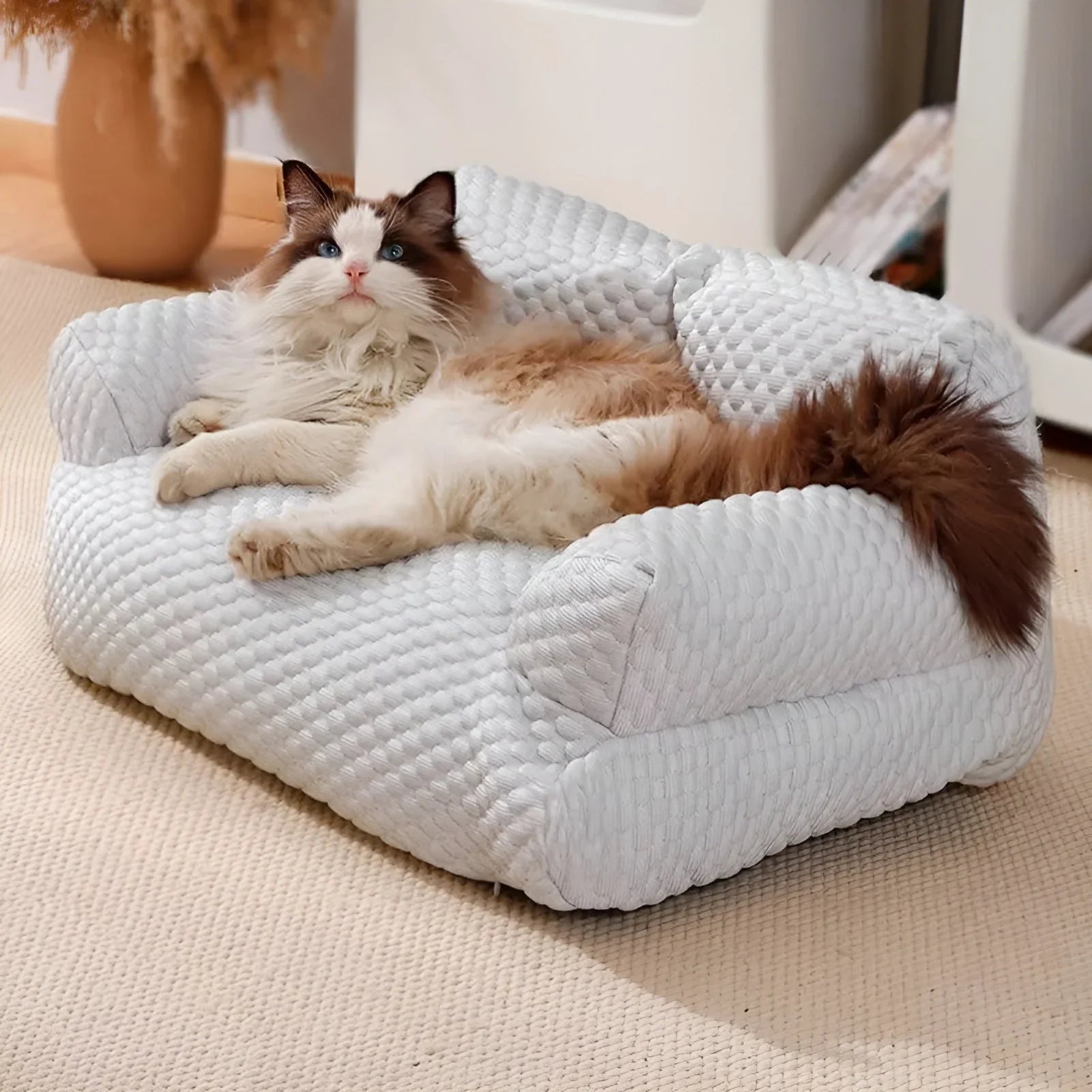 Perivi Plush Jastuk za Kućne Ljubimce - SnuggleNest