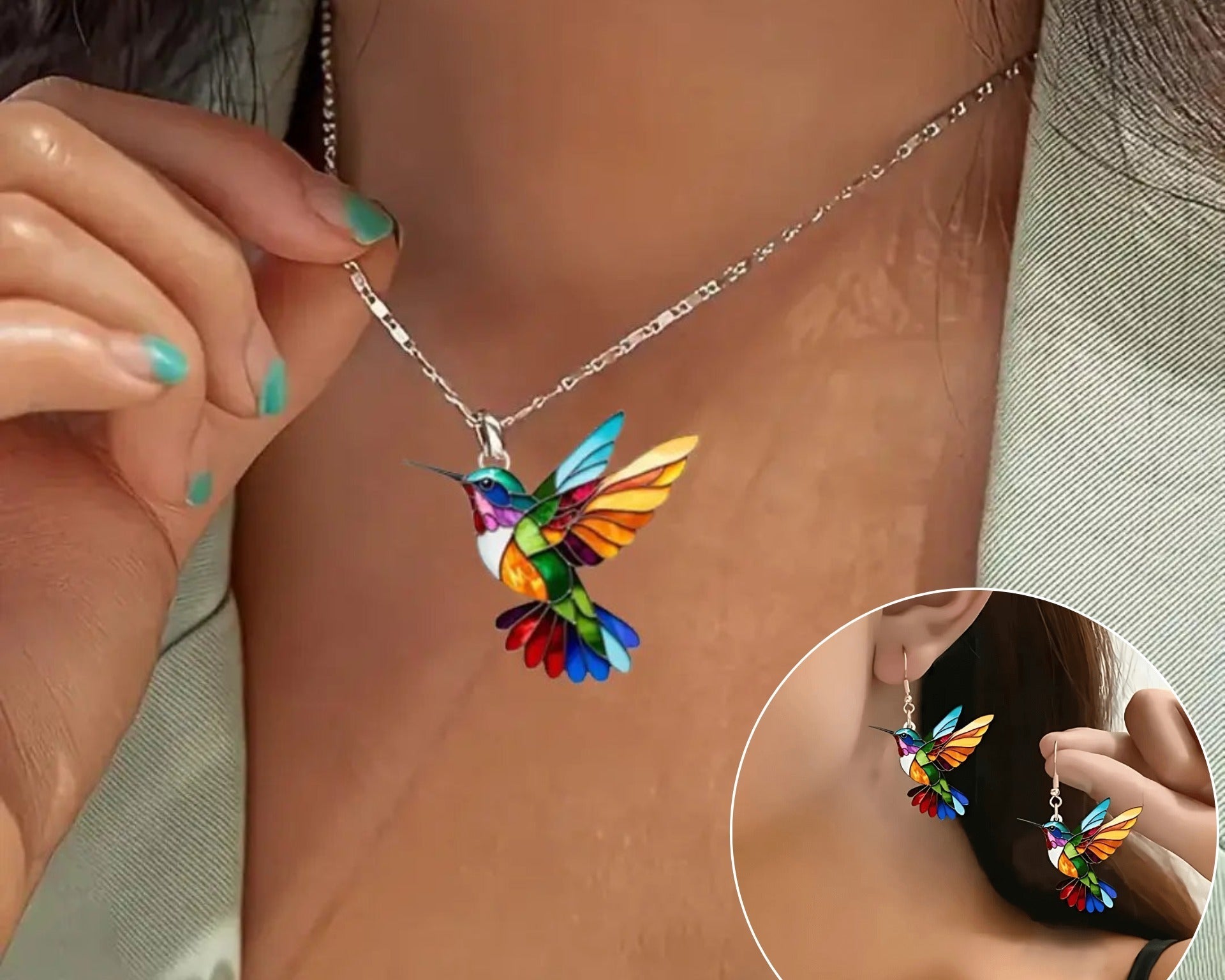 Agata - Kolibri Ogrlica