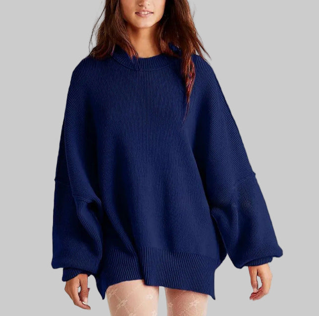 Alma – Nita oversized pončo-pulover za bezbrižnu udobnost i stil