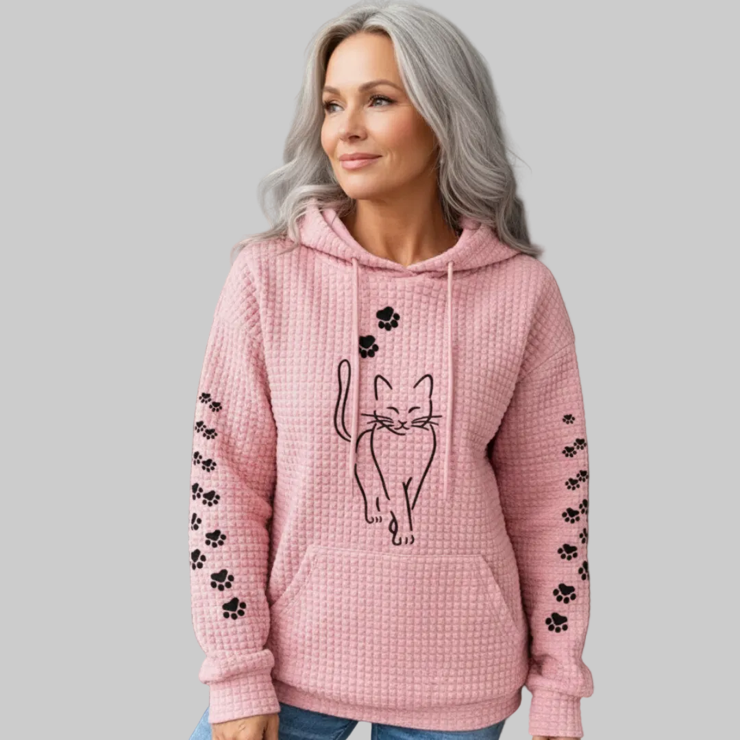 Aleksandra – luksuzna topla hoodie koja grije bez da dodaje volumen