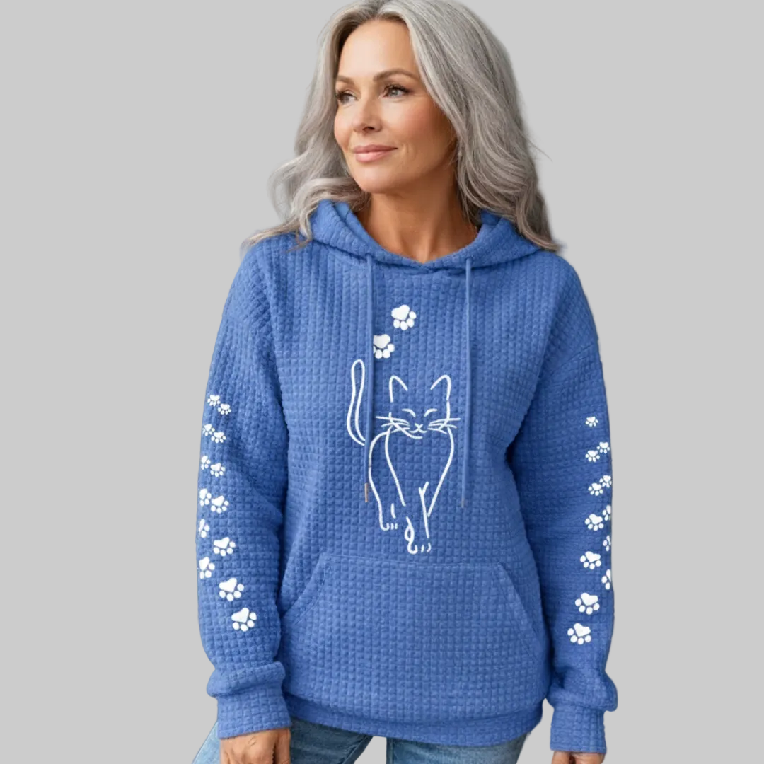 Aleksandra – luksuzna topla hoodie koja grije bez da dodaje volumen