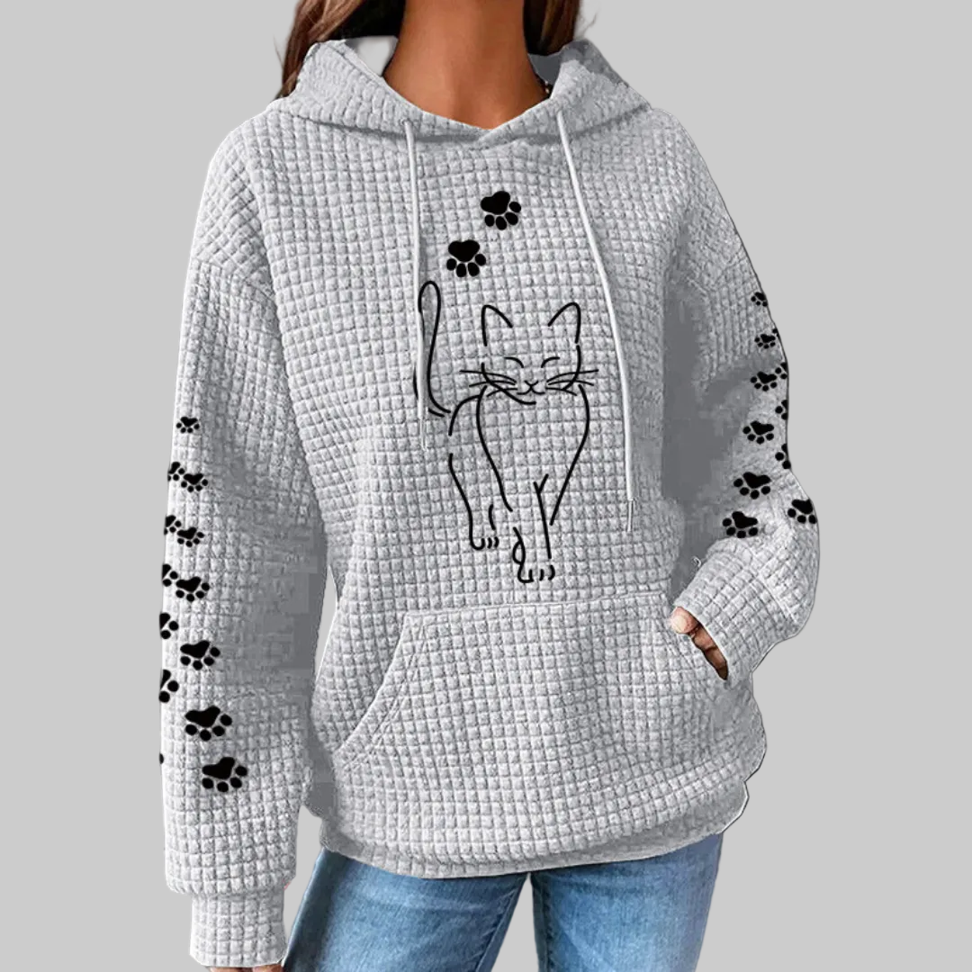 Aleksandra – luksuzna topla hoodie koja grije bez da dodaje volumen