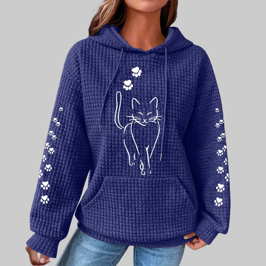 Aleksandra – luksuzna topla hoodie koja grije bez da dodaje volumen