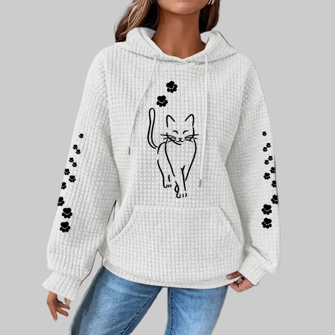 Aleksandra – luksuzna topla hoodie koja grije bez da dodaje volumen