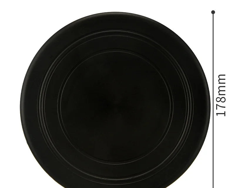 Igračka za pse i mačke u obliku letećeg tanjura od silikona u 7 boja, otporna na žvakanje, interaktivna igračka za obuku štenaca