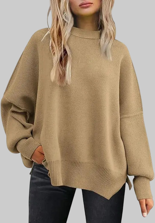 Alma – Nita oversized pončo-pulover za bezbrižnu udobnost i stil