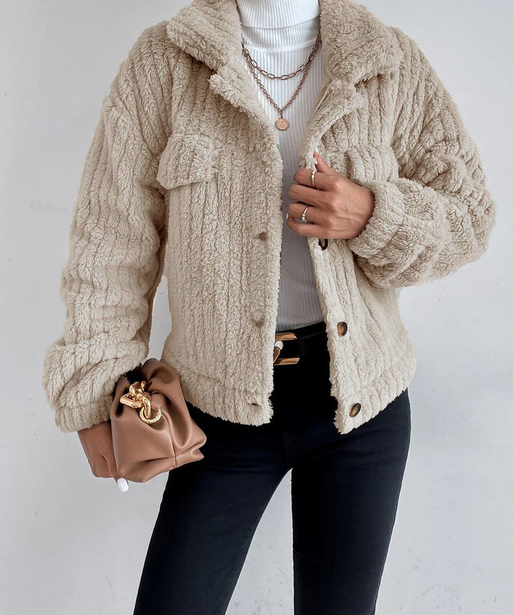 Borislava – mekana jakna za tople, stilizirane prijelazne dane