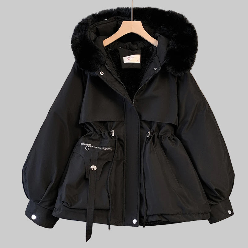 Adriana – kaput s kapuljačom za najhladnije dane