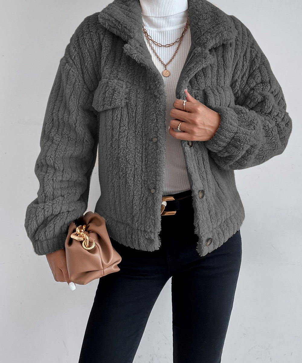 Borislava – mekana jakna za tople, stilizirane prijelazne dane