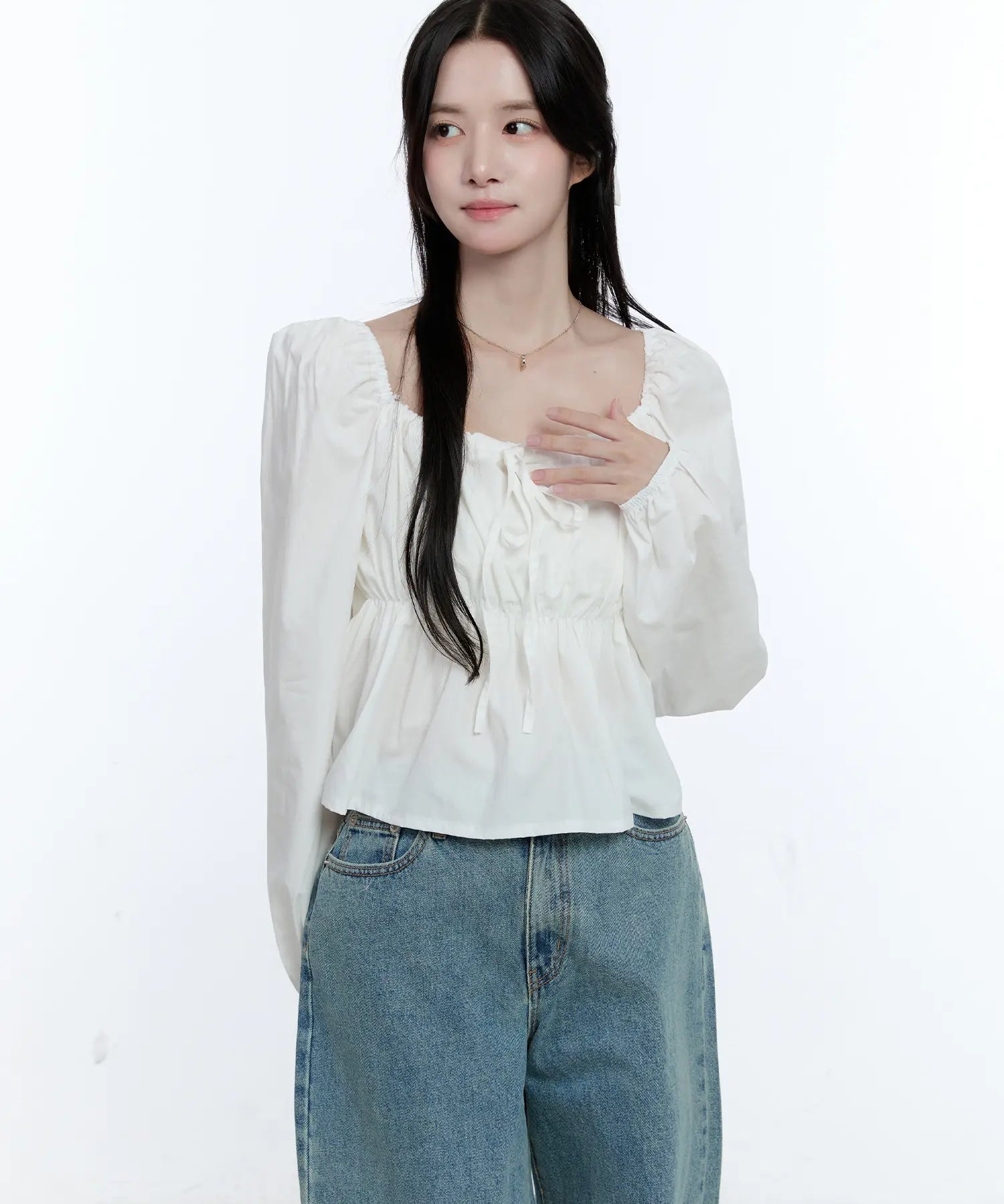 Bluzica s napuhanim rukavima CG512