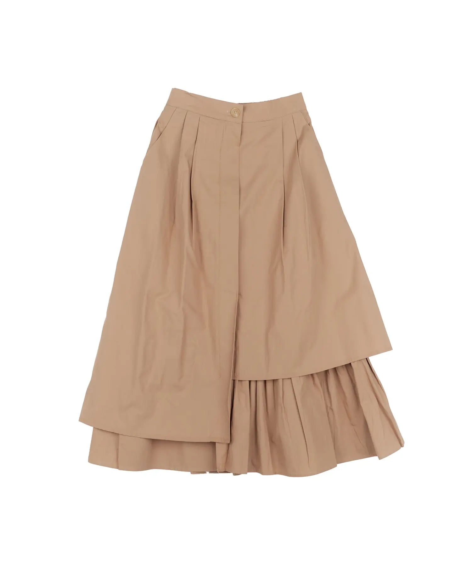 Anđela – Ženstvena i lepršava duga suknja s neuravnoteženim volanima!