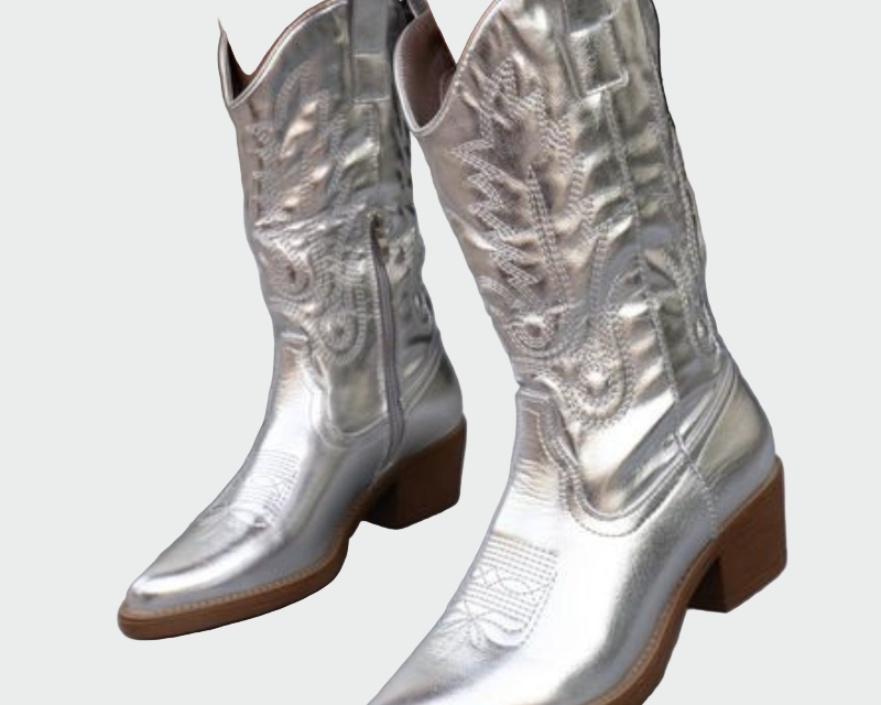 Donatela – Ženske metalik ružičaste traperice za isticanje!