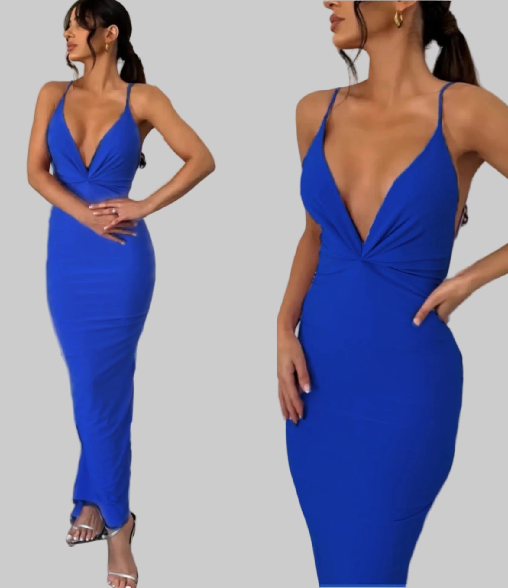Anđelka - Elegantna haljina s otvorenim leđima