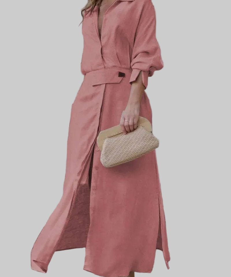 Anita – Maxi haljina od platna koja nosi duh hrvatskog ljeta