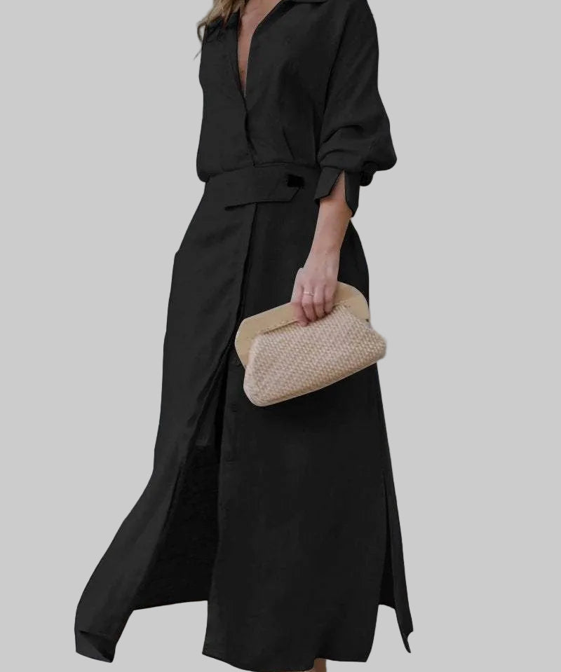 Anita – Maxi haljina od platna koja nosi duh hrvatskog ljeta